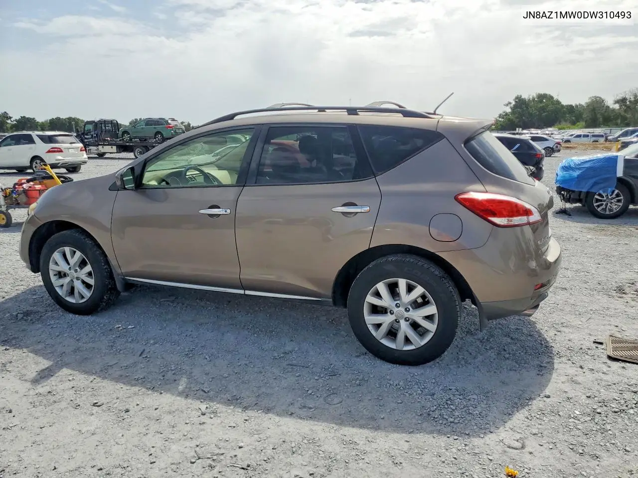 2013 Nissan Murano S VIN: JN8AZ1MW0DW310493 Lot: 61006906