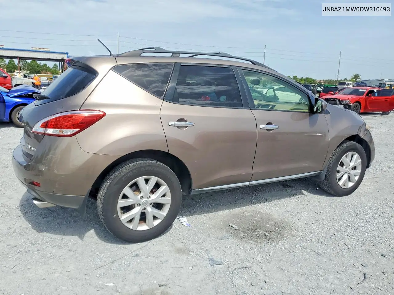 2013 Nissan Murano S VIN: JN8AZ1MW0DW310493 Lot: 61006906