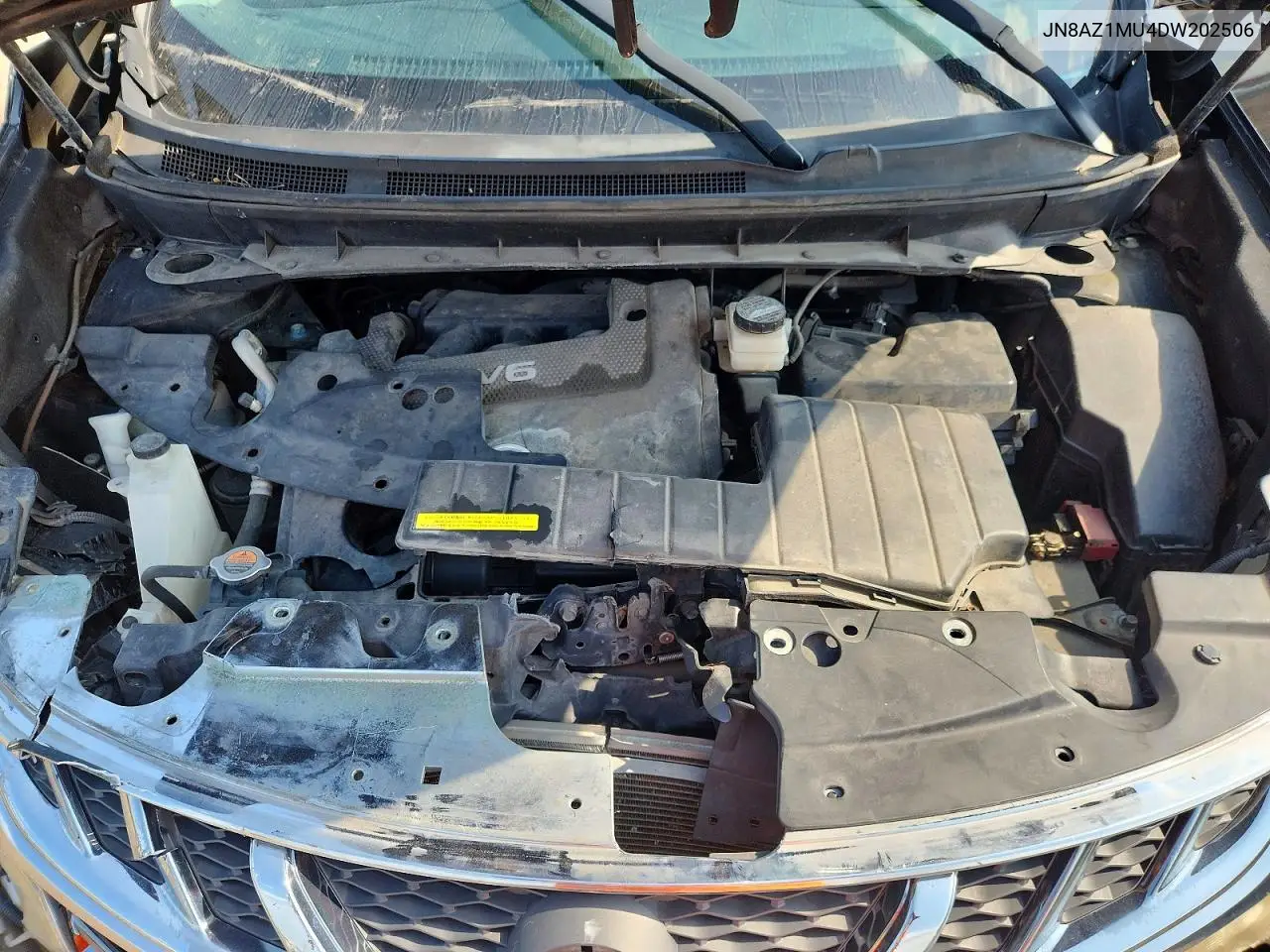 2013 Nissan Murano S VIN: JN8AZ1MU4DW202506 Lot: 61149216