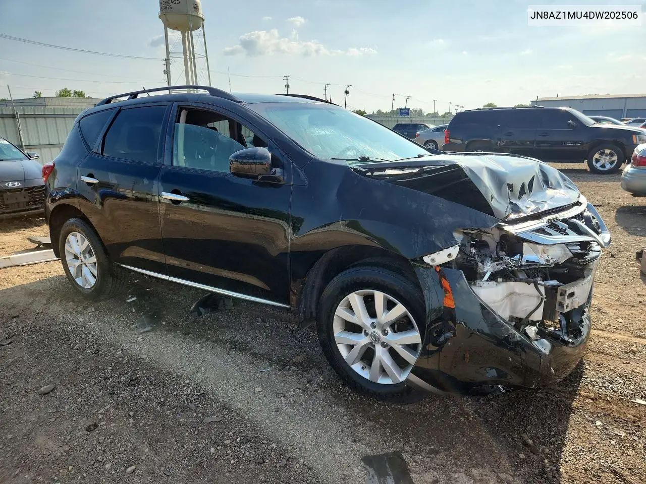 2013 Nissan Murano S VIN: JN8AZ1MU4DW202506 Lot: 61149216