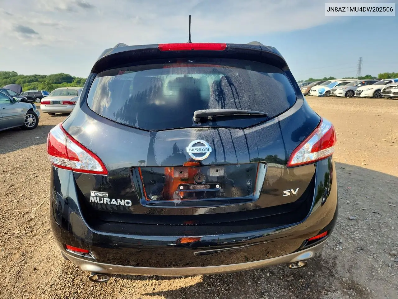 2013 Nissan Murano S VIN: JN8AZ1MU4DW202506 Lot: 61149216