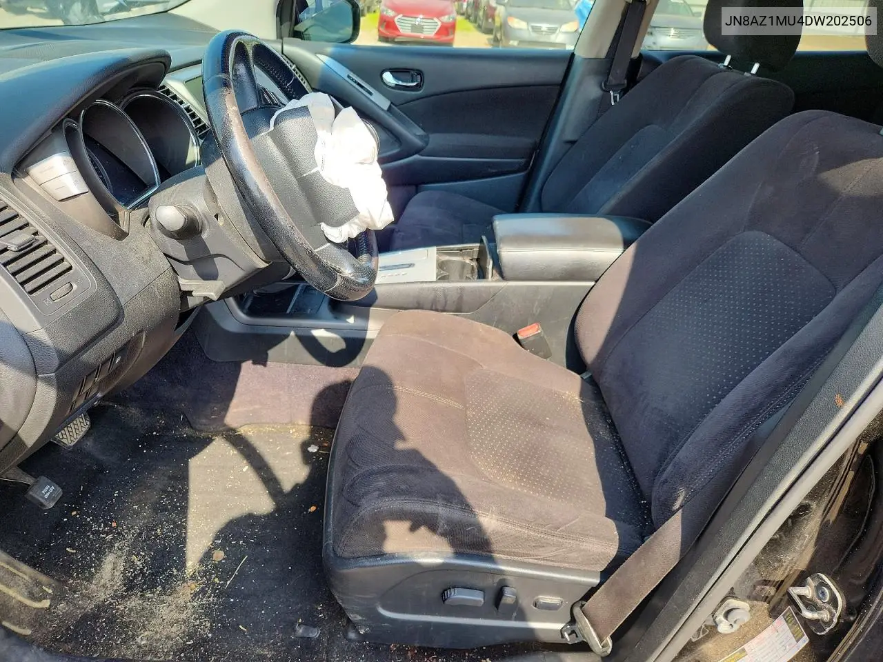 2013 Nissan Murano S VIN: JN8AZ1MU4DW202506 Lot: 61149216