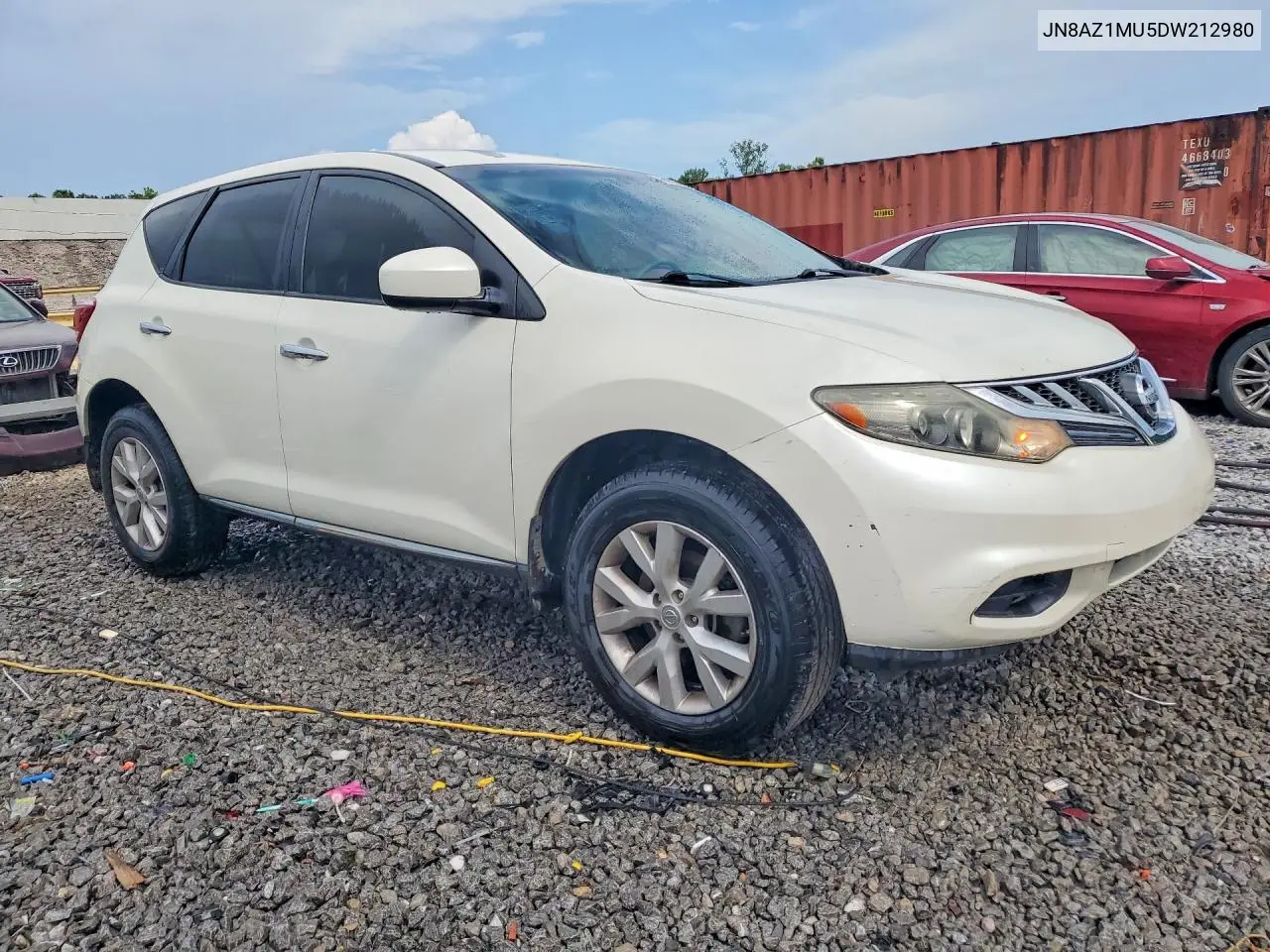2013 Nissan Murano S VIN: JN8AZ1MU5DW212980 Lot: 61575666