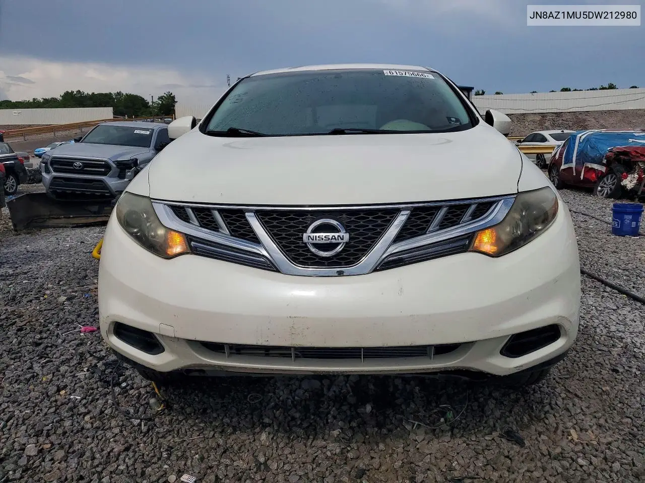 2013 Nissan Murano S VIN: JN8AZ1MU5DW212980 Lot: 61575666