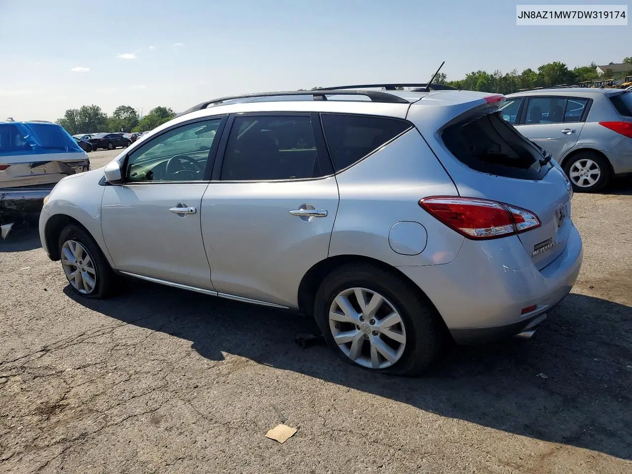 2013 Nissan Murano S VIN: JN8AZ1MW7DW319174 Lot: 61871326