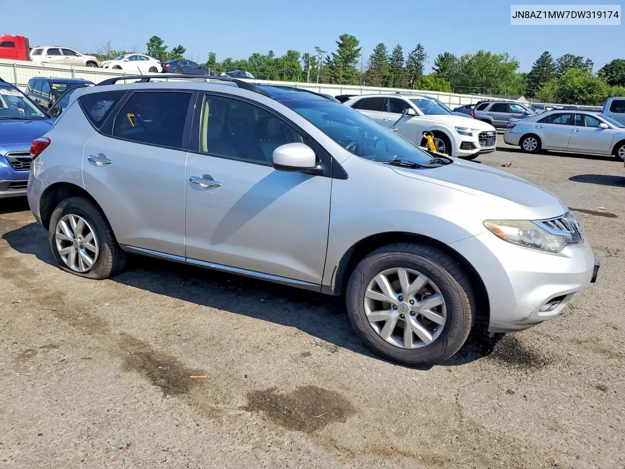 2013 Nissan Murano S VIN: JN8AZ1MW7DW319174 Lot: 61871326