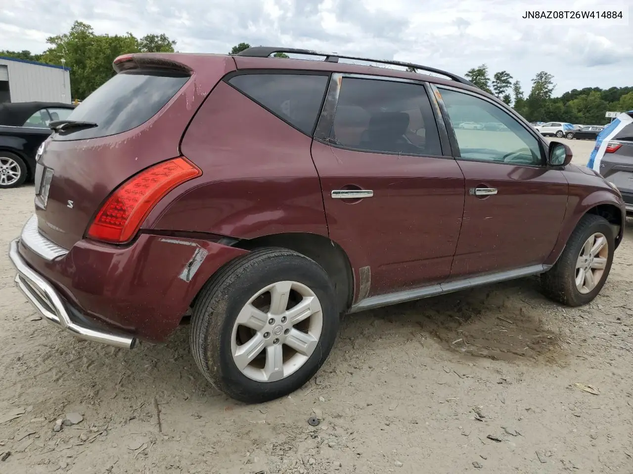 JN8AZ08T26W414884 2013 Nissan Murano S