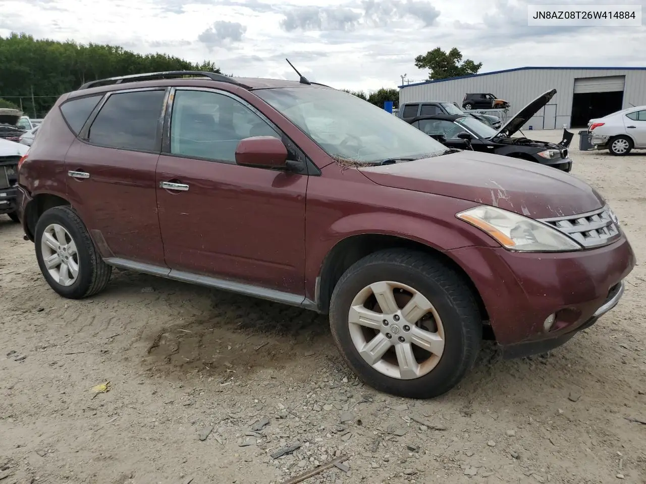 JN8AZ08T26W414884 2013 Nissan Murano S