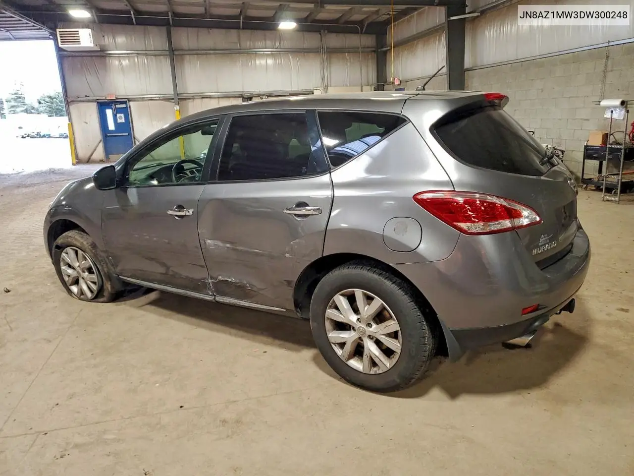 JN8AZ1MW3DW300248 2013 Nissan Murano S