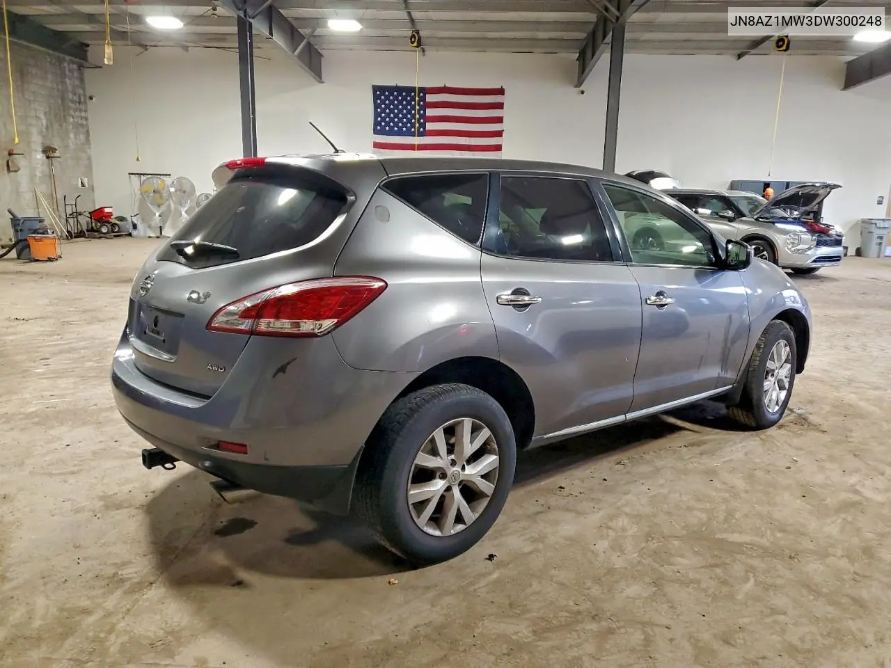 JN8AZ1MW3DW300248 2013 Nissan Murano S