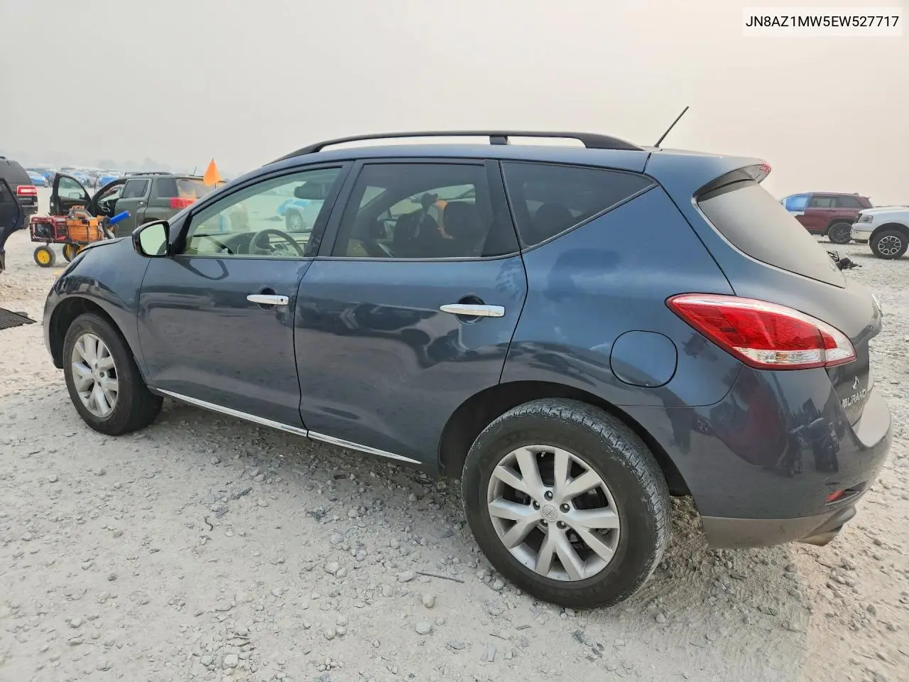 2014 Nissan Murano Sl VIN: JN8AZ1MW5EW527717 Lot: 61218206
