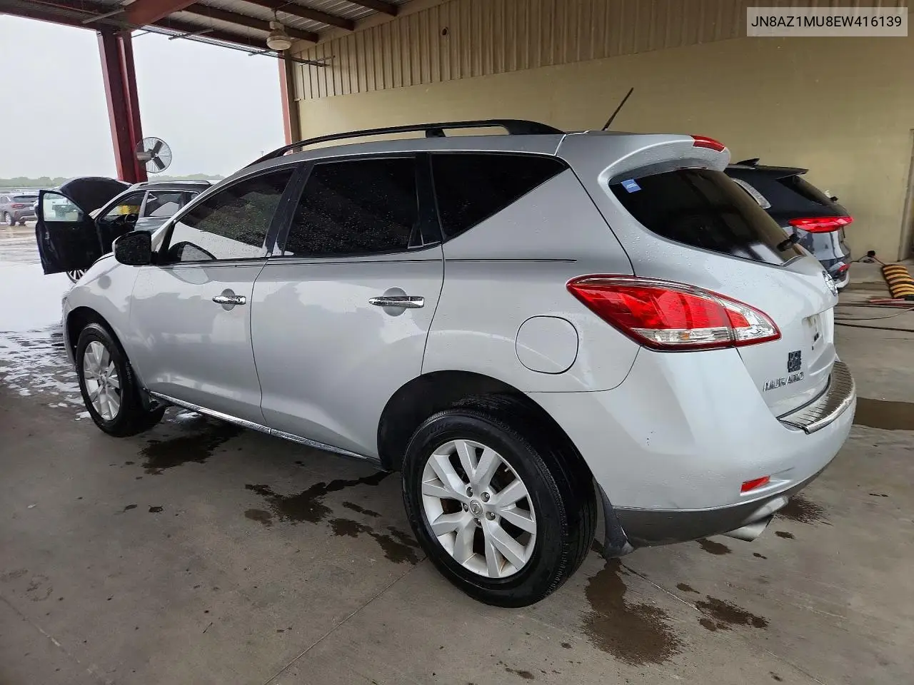 2014 Nissan Murano Sl VIN: JN8AZ1MU8EW416139 Lot: 61312996