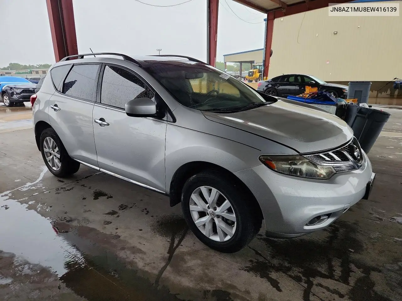 2014 Nissan Murano Sl VIN: JN8AZ1MU8EW416139 Lot: 61312996