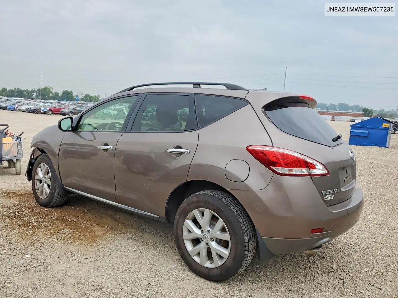 2014 Nissan Murano S VIN: JN8AZ1MW8EW507235 Lot: 61856136