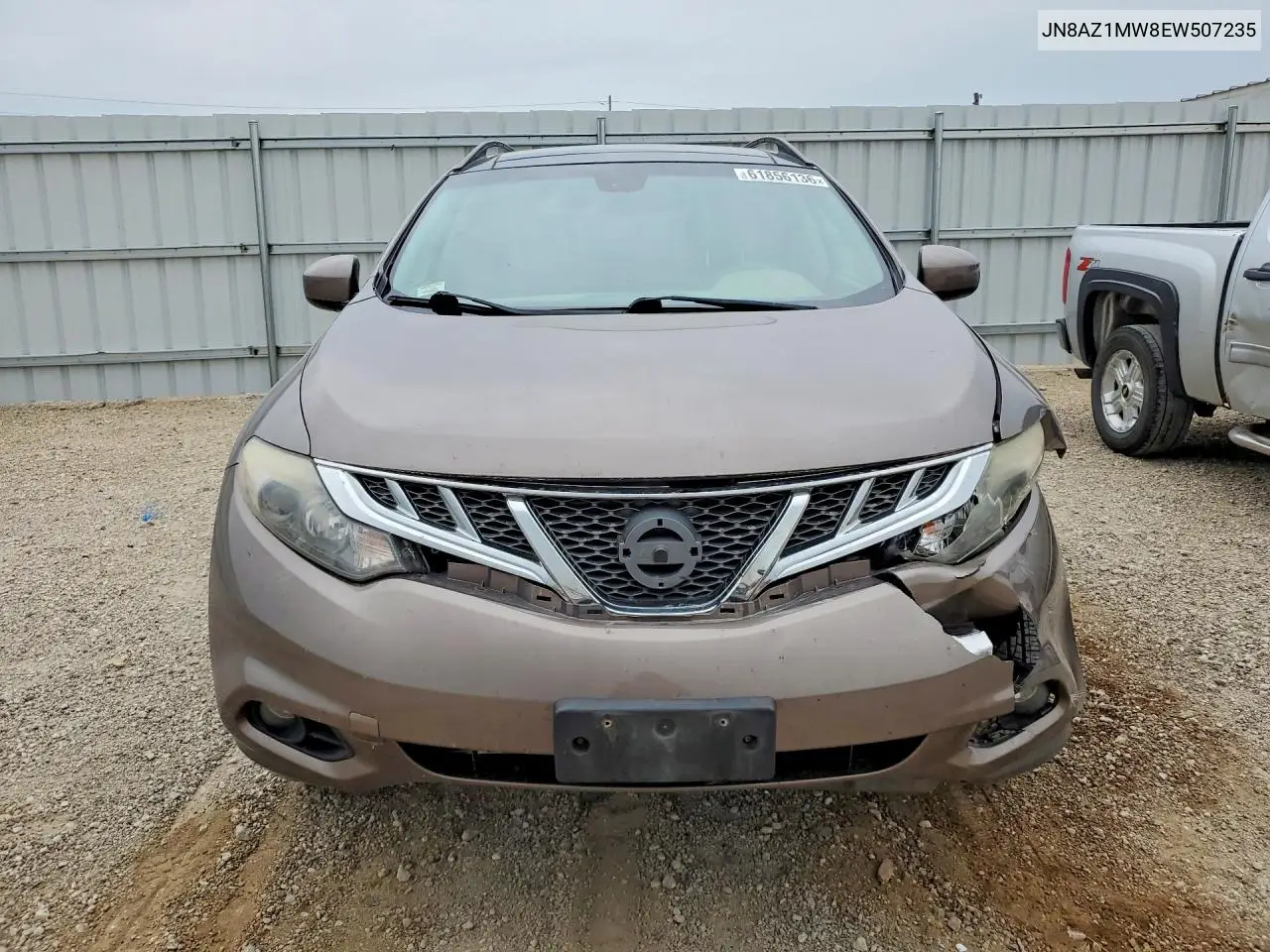 2014 Nissan Murano S VIN: JN8AZ1MW8EW507235 Lot: 61856136