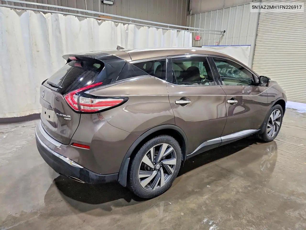 2015 Nissan Murano Platinum VIN: 5N1AZ2MH1FN226917 Lot: 58198006