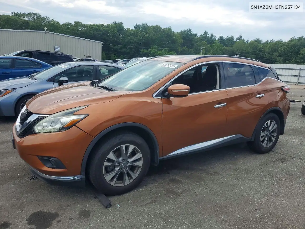 2015 Nissan Murano Sv VIN: 5N1AZ2MH3FN257134 Lot: 58612776