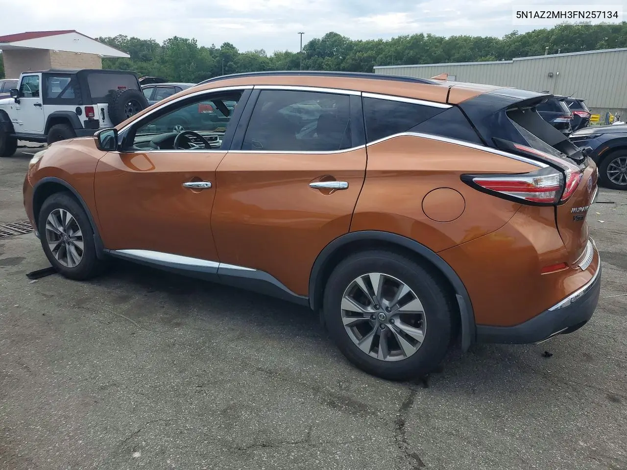 2015 Nissan Murano Sv VIN: 5N1AZ2MH3FN257134 Lot: 58612776