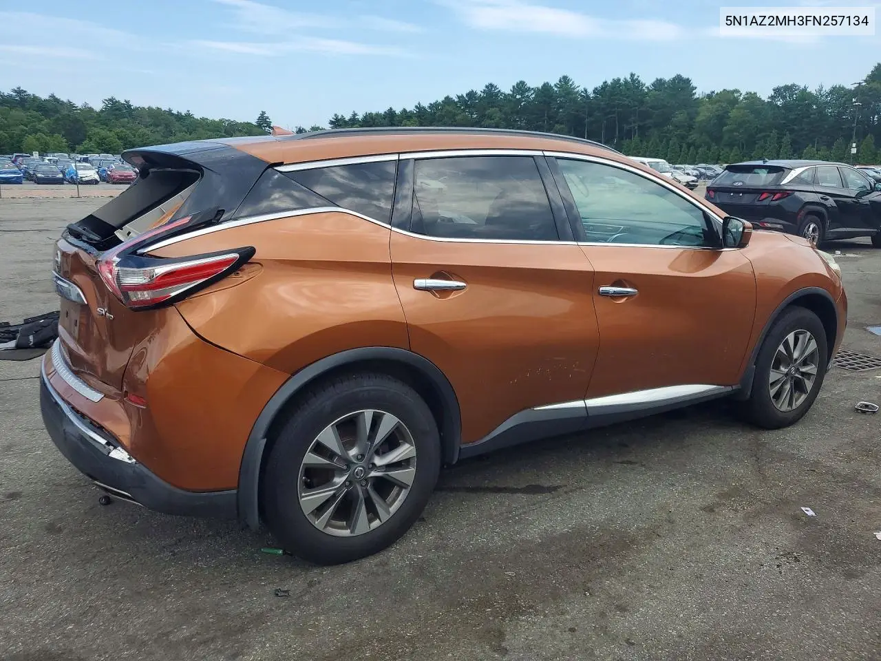 2015 Nissan Murano Sv VIN: 5N1AZ2MH3FN257134 Lot: 58612776