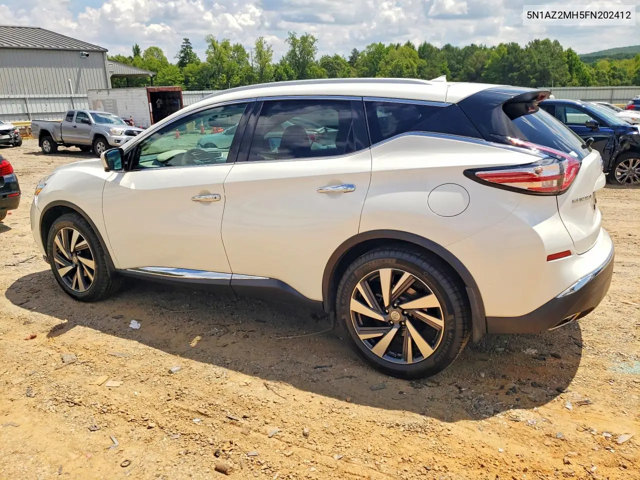 2015 Nissan Murano Platinum VIN: 5N1AZ2MH5FN202412 Lot: 60461486
