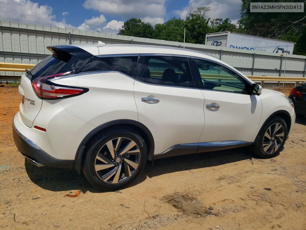 2015 Nissan Murano Platinum VIN: 5N1AZ2MH5FN202412 Lot: 60461486