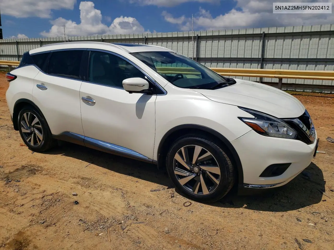 2015 Nissan Murano Platinum VIN: 5N1AZ2MH5FN202412 Lot: 60461486