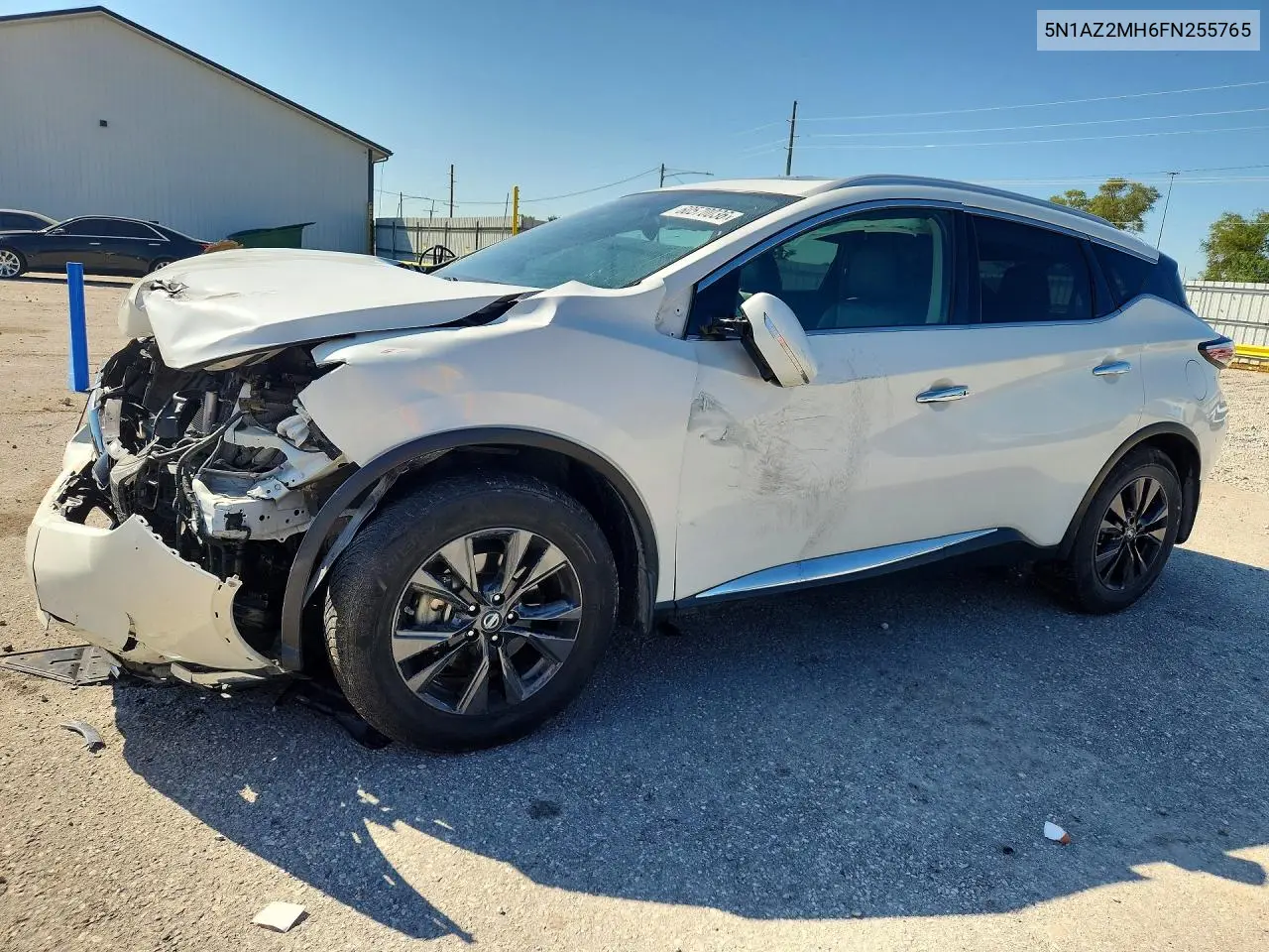 2015 Nissan Murano Sl VIN: 5N1AZ2MH6FN255765 Lot: 60570036