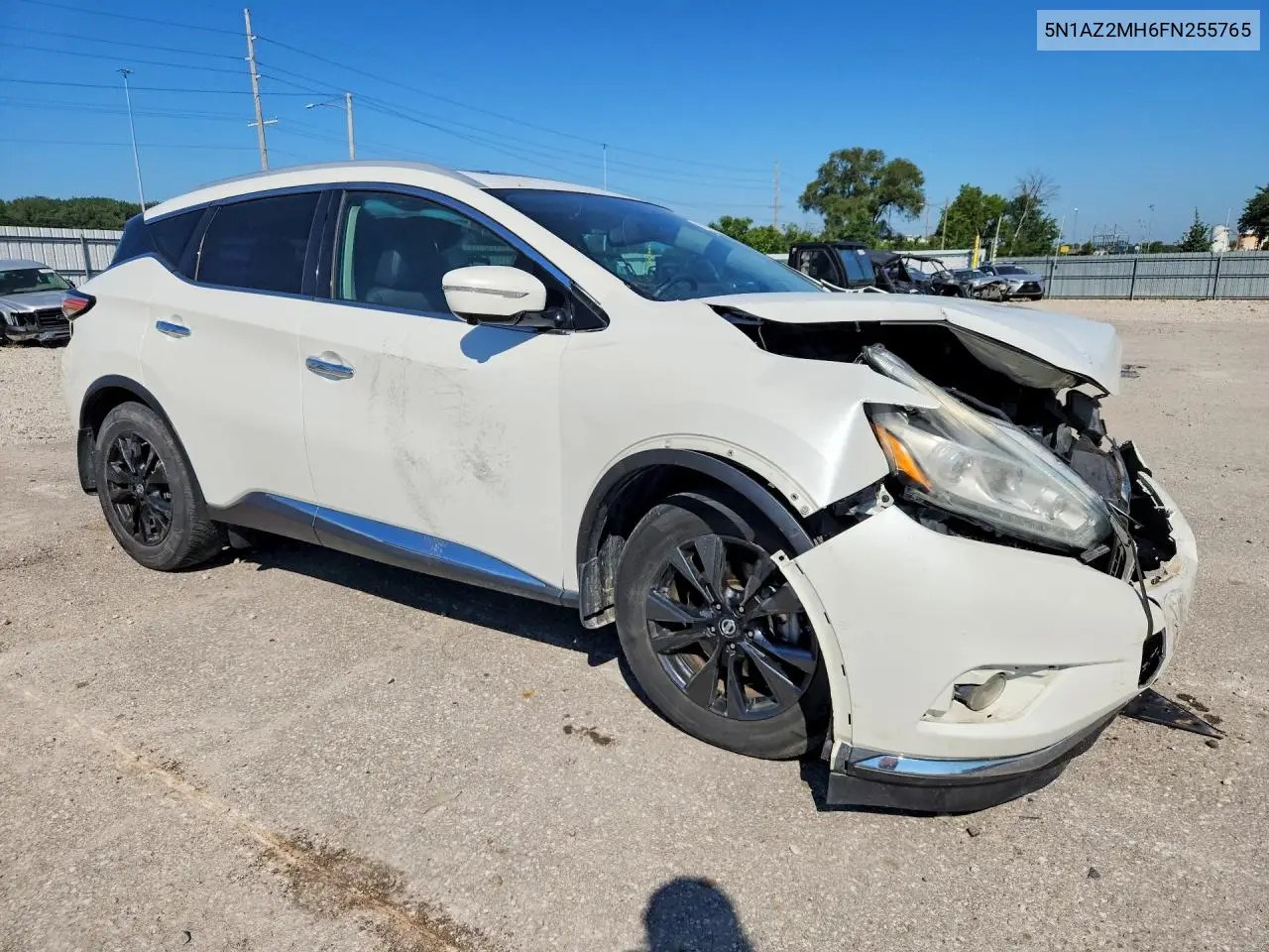 2015 Nissan Murano Sl VIN: 5N1AZ2MH6FN255765 Lot: 60570036