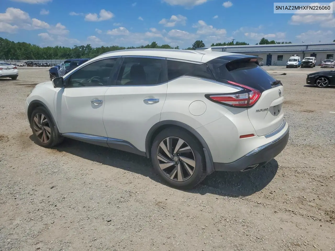 2015 Nissan Murano Platinum VIN: 5N1AZ2MHXFN226060 Lot: 60767216
