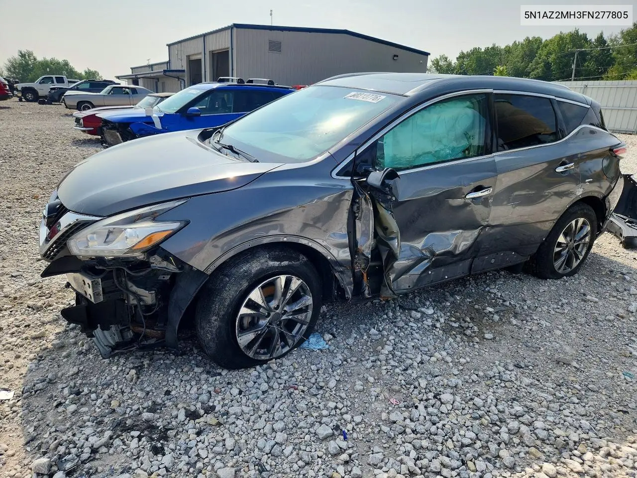 2015 Nissan Murano S VIN: 5N1AZ2MH3FN277805 Lot: 60810776