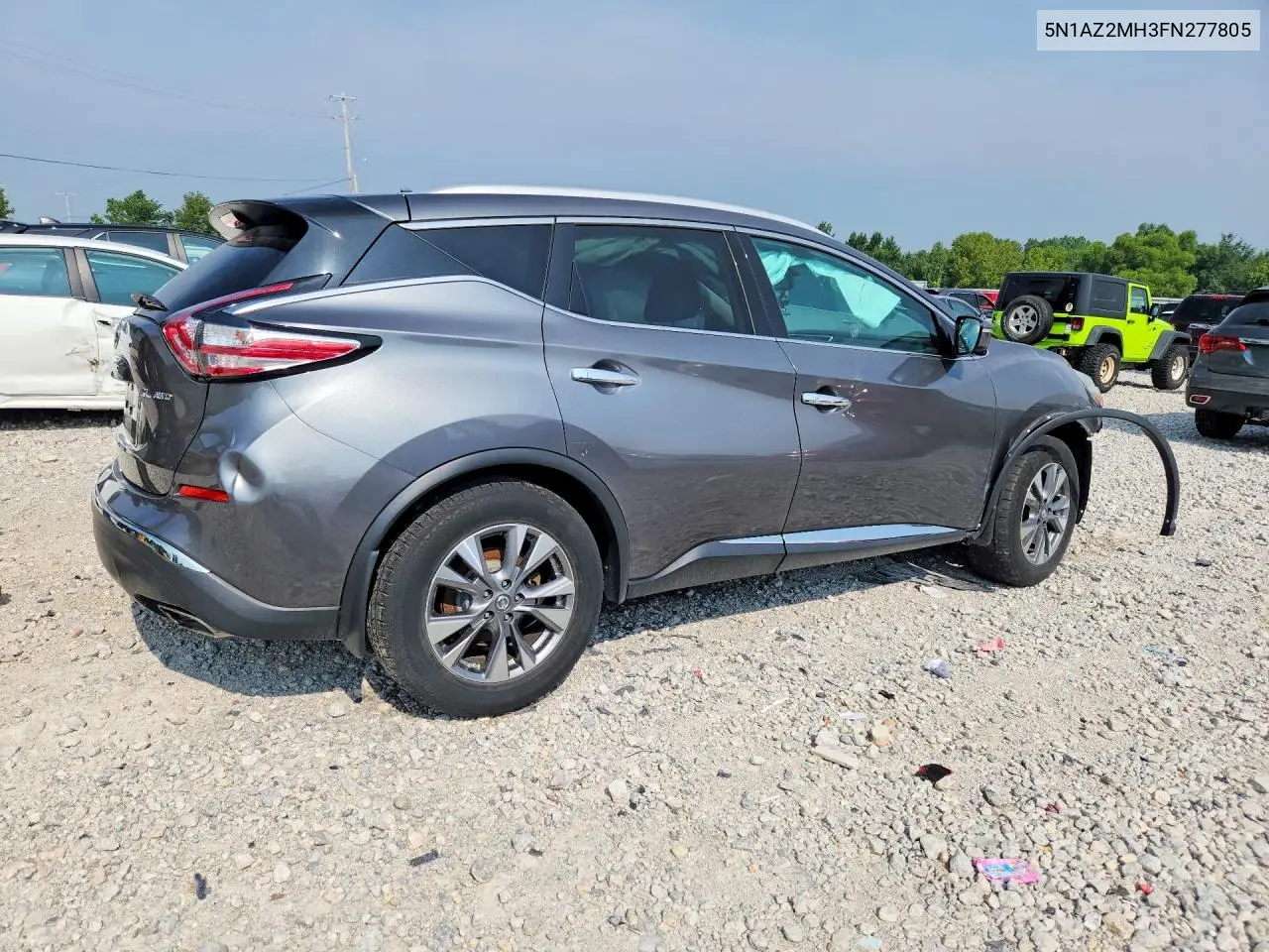 2015 Nissan Murano S VIN: 5N1AZ2MH3FN277805 Lot: 60810776