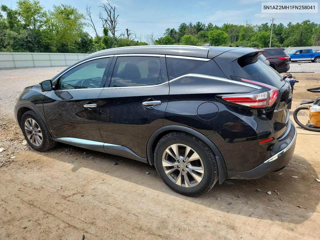 2015 Nissan Murano Sl VIN: 5N1AZ2MH1FN258041 Lot: 60847006