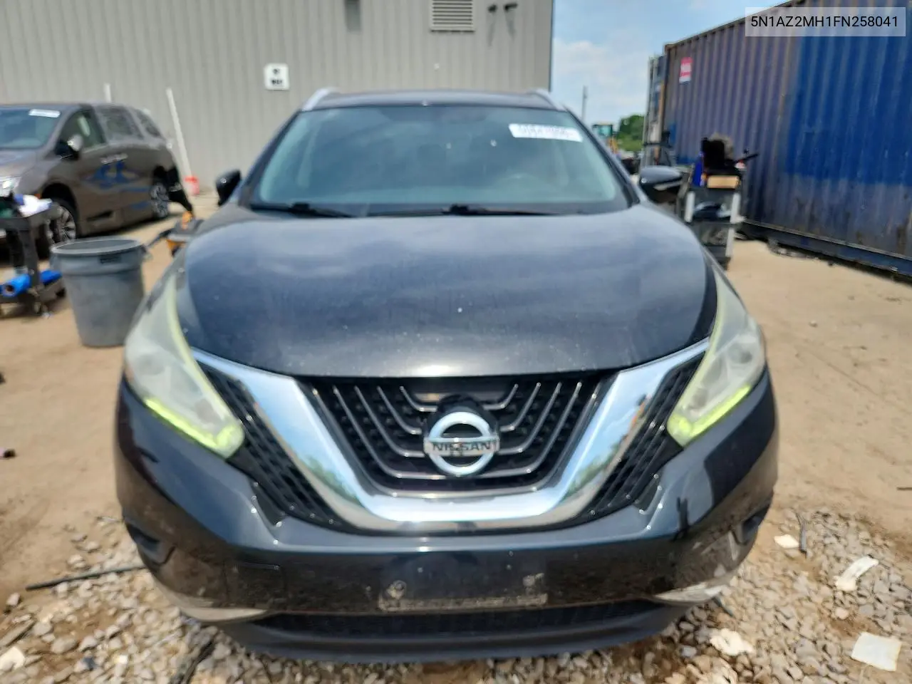 2015 Nissan Murano Sl VIN: 5N1AZ2MH1FN258041 Lot: 60847006