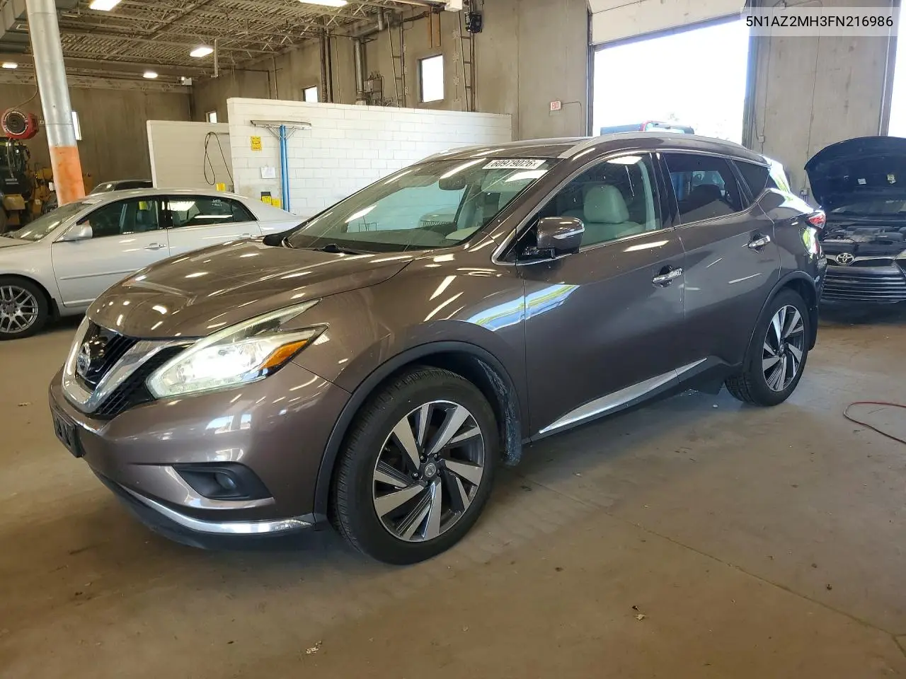 2015 Nissan Murano Platinum VIN: 5N1AZ2MH3FN216986 Lot: 60979026