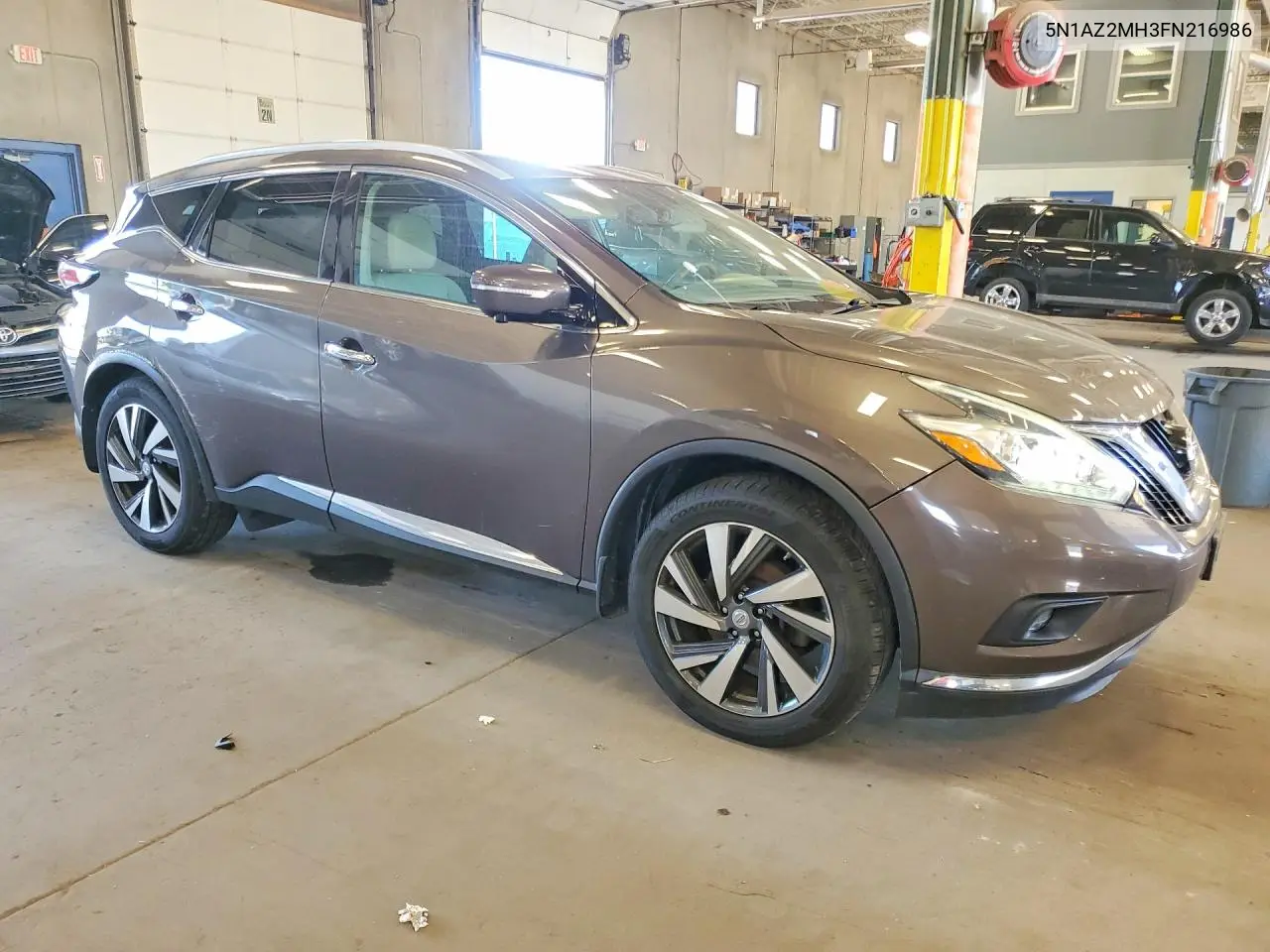2015 Nissan Murano Platinum VIN: 5N1AZ2MH3FN216986 Lot: 60979026