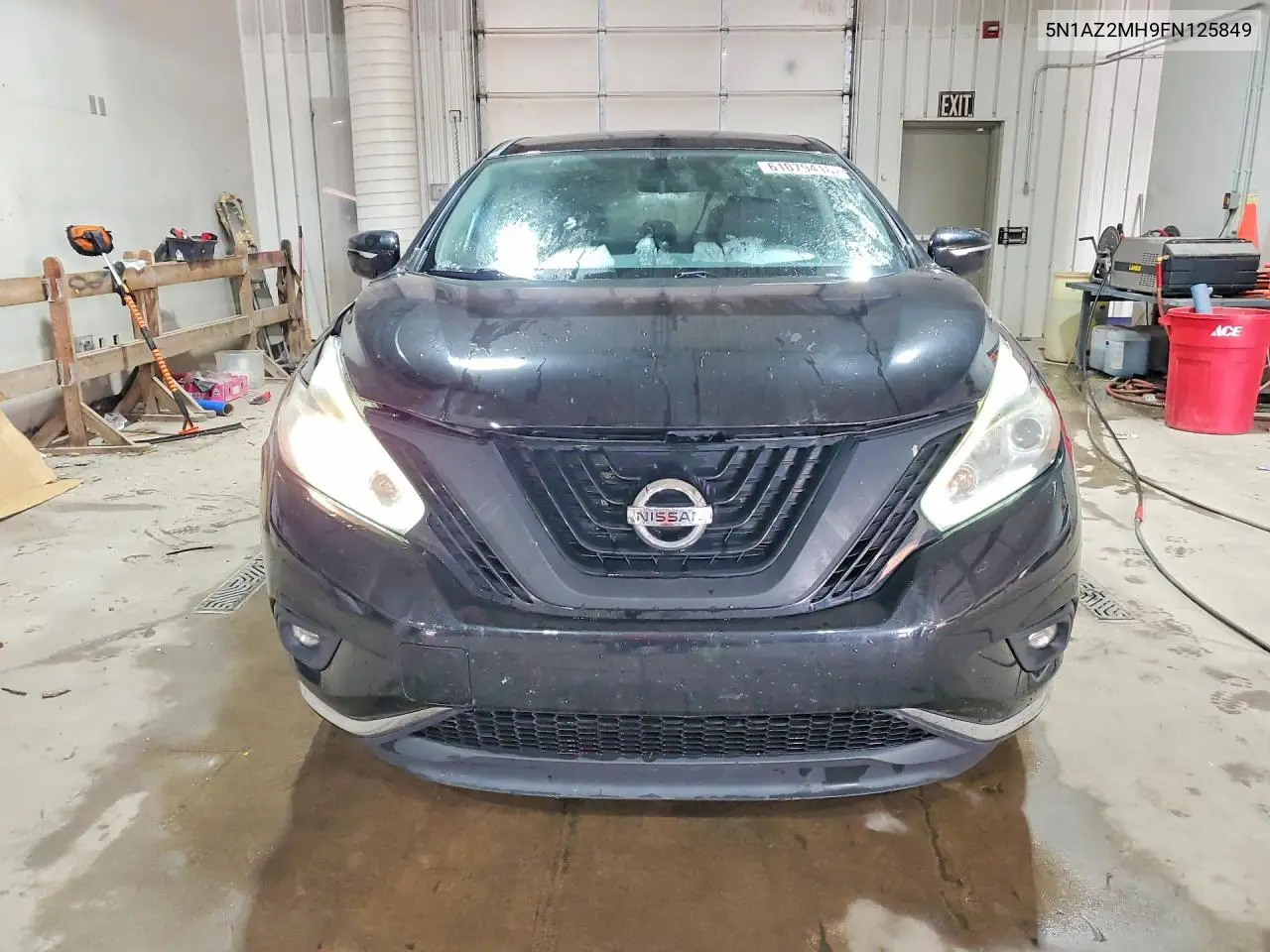 2015 Nissan Murano S VIN: 5N1AZ2MH9FN125849 Lot: 61079416