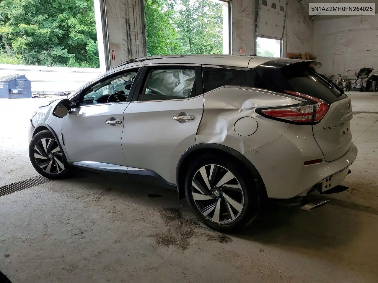 2015 Nissan Murano Platinum VIN: 5N1AZ2MH0FN264025 Lot: 61101326