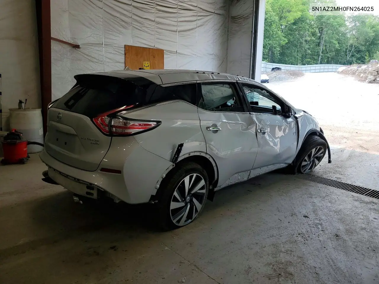 2015 Nissan Murano Platinum VIN: 5N1AZ2MH0FN264025 Lot: 61101326