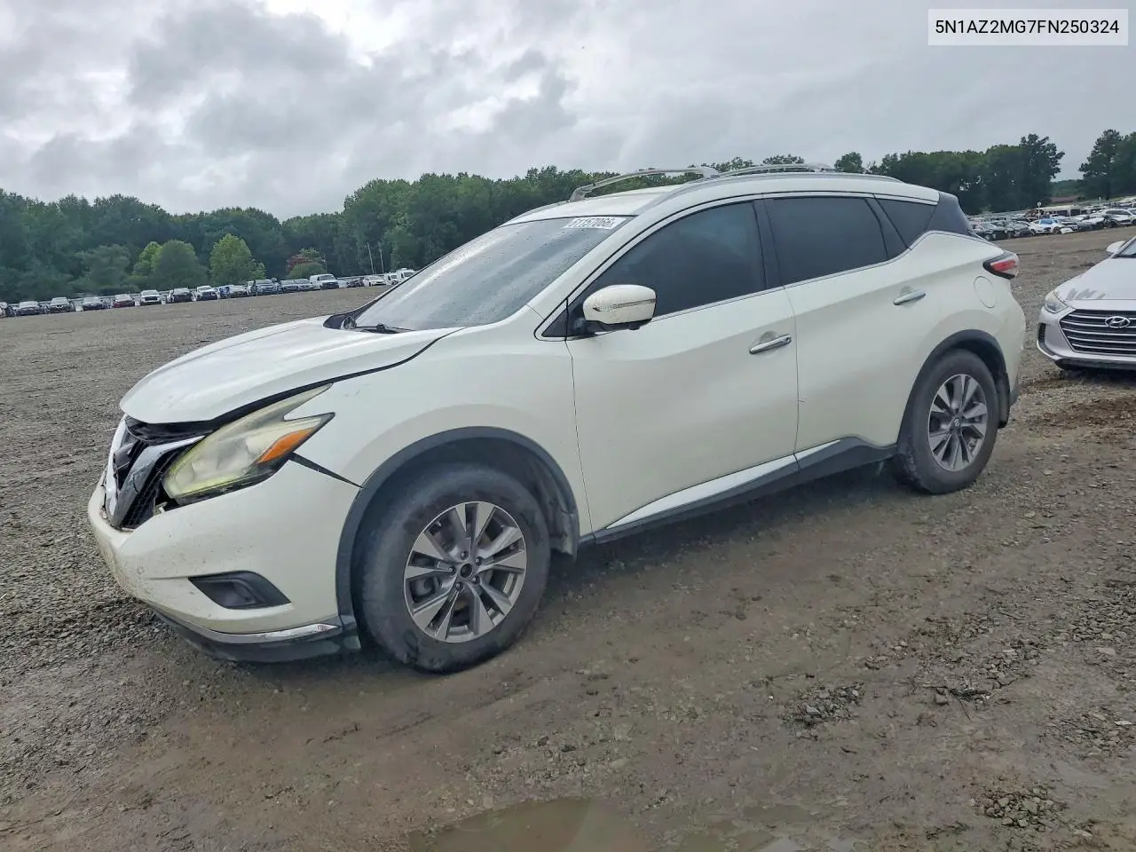2015 Nissan Murano Sl VIN: 5N1AZ2MG7FN250324 Lot: 61157066