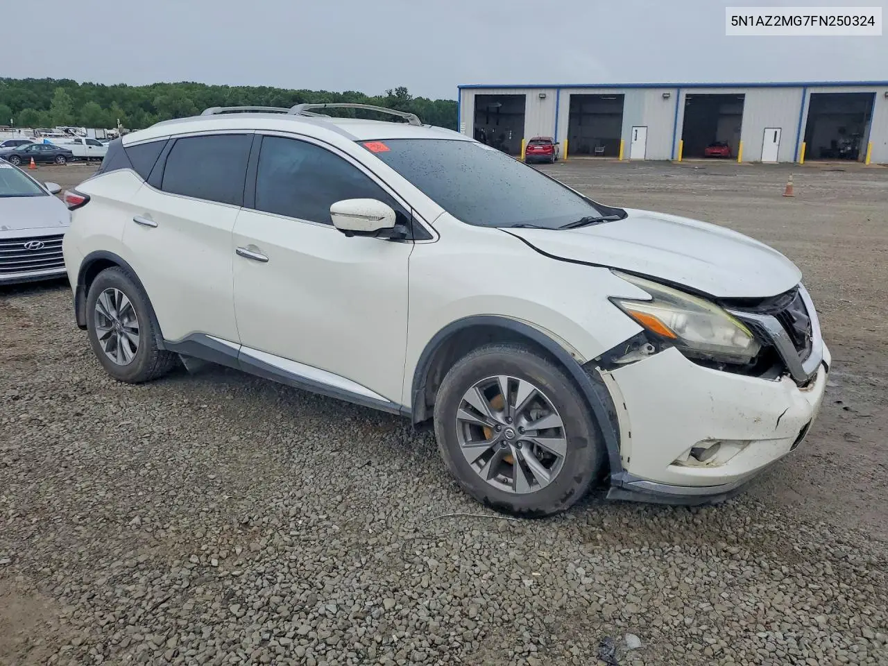 2015 Nissan Murano Sl VIN: 5N1AZ2MG7FN250324 Lot: 61157066