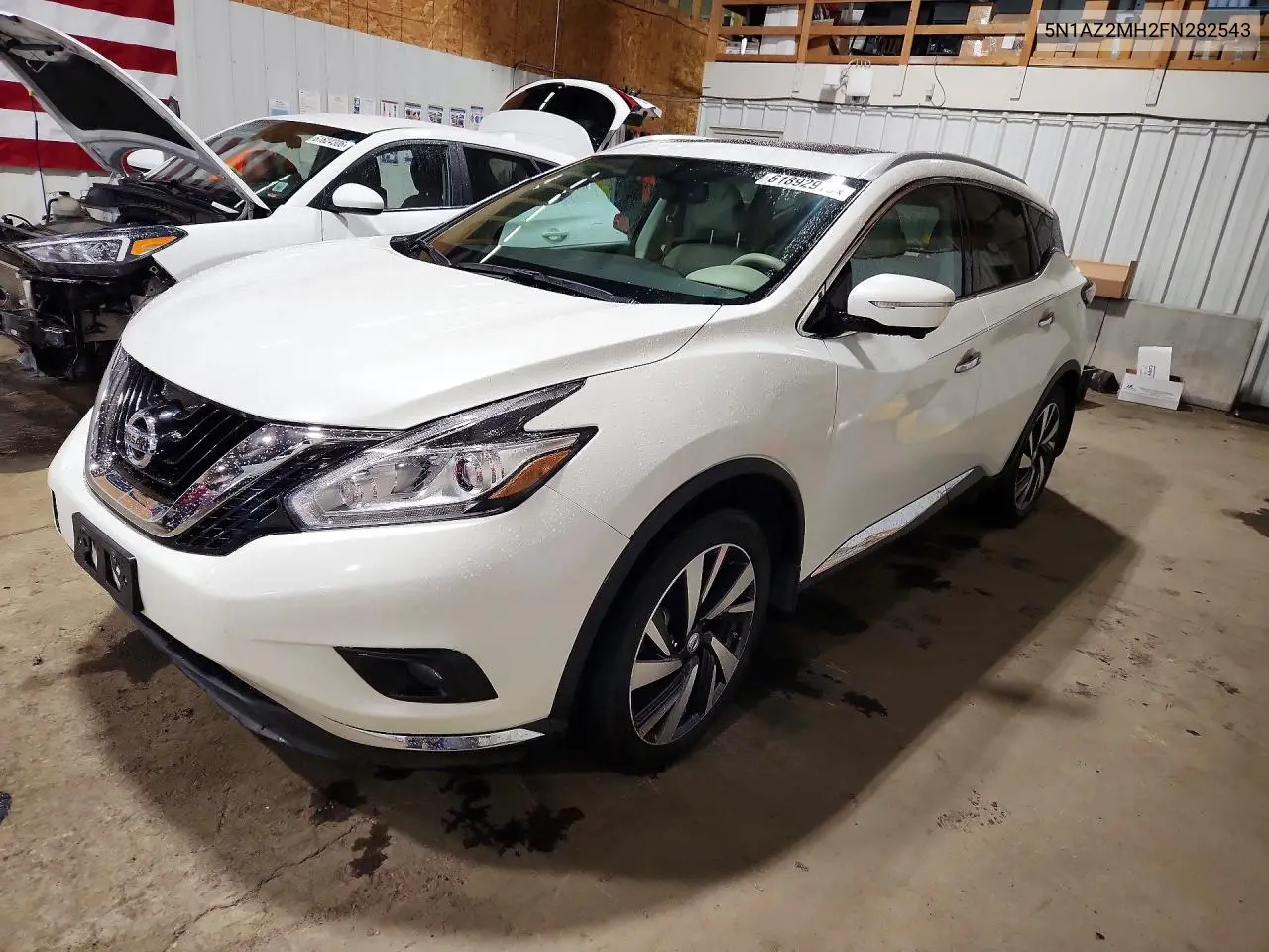 2015 Nissan Murano Platinum VIN: 5N1AZ2MH2FN282543 Lot: 61892916