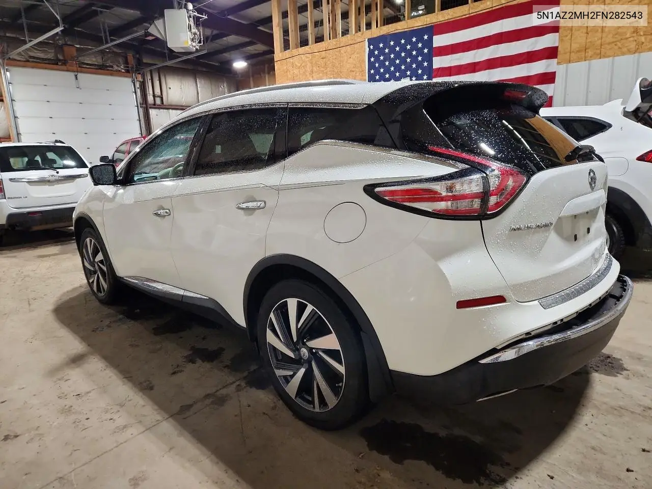 2015 Nissan Murano Platinum VIN: 5N1AZ2MH2FN282543 Lot: 61892916