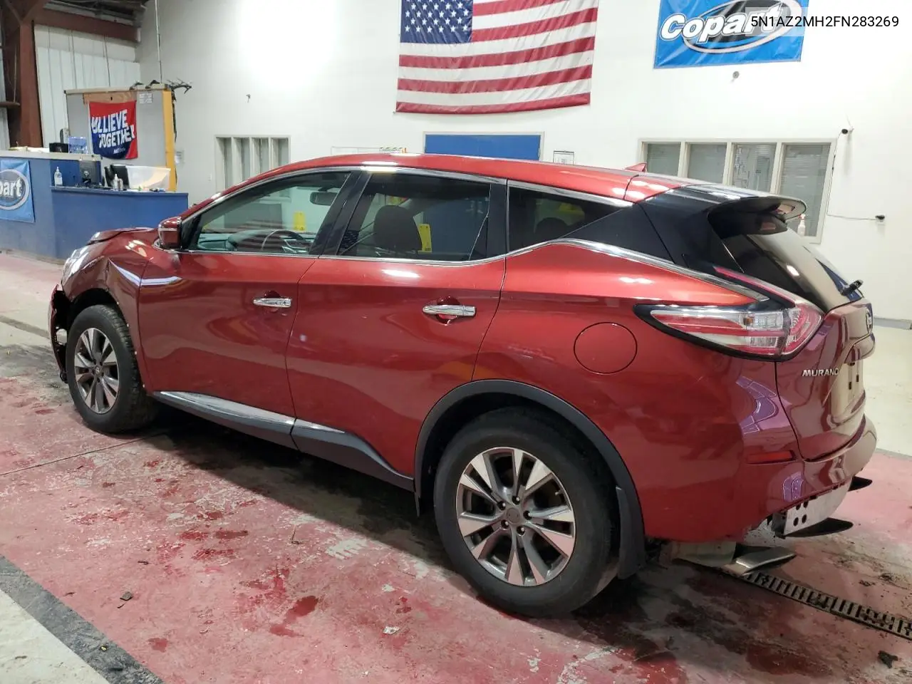 5N1AZ2MH2FN283269 2015 Nissan Murano S