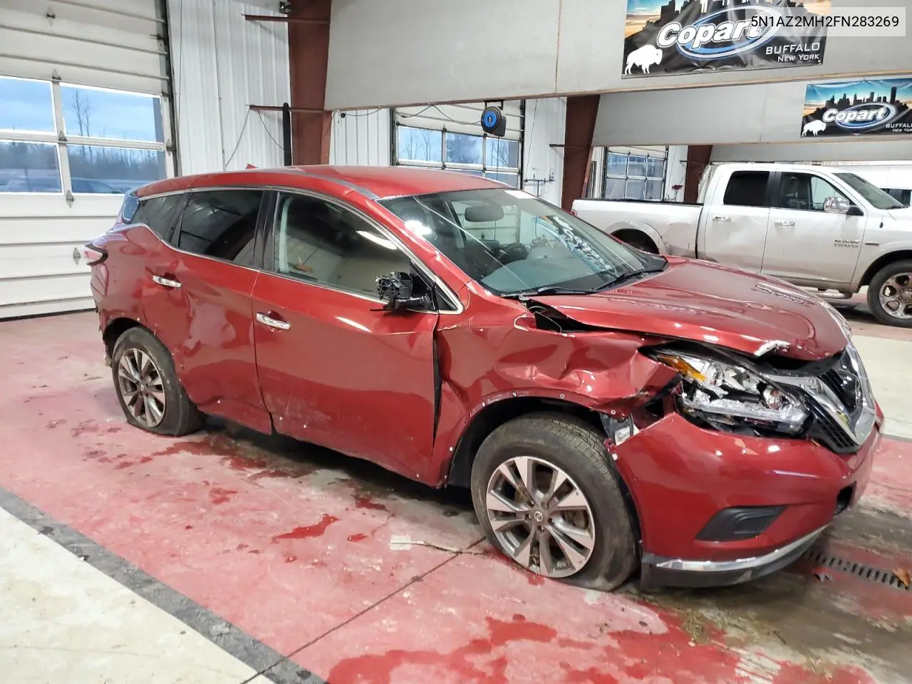 5N1AZ2MH2FN283269 2015 Nissan Murano S