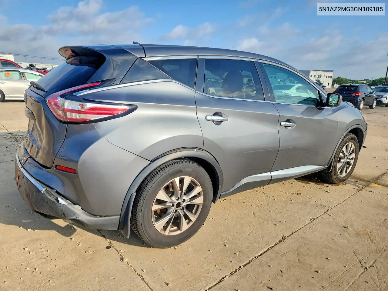 2016 Nissan Murano S VIN: 5N1AZ2MG3GN109185 Lot: 56180866