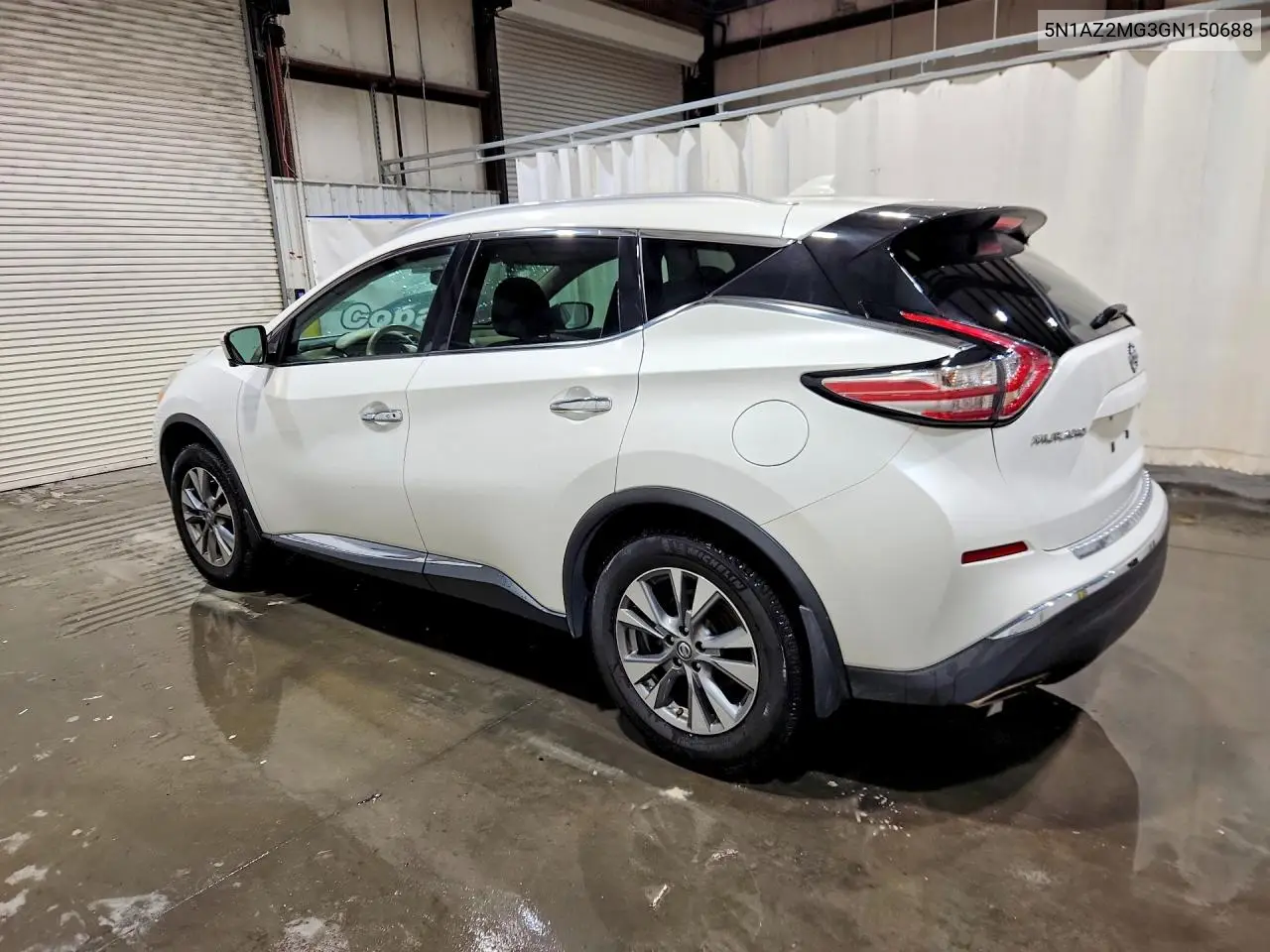 2016 Nissan Murano Sl VIN: 5N1AZ2MG3GN150688 Lot: 58199966