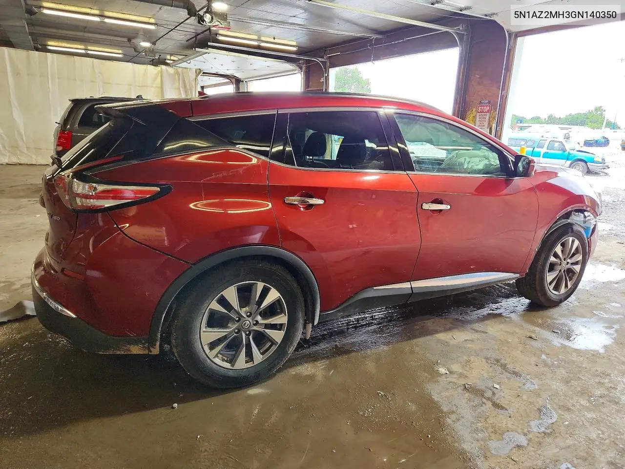 2016 Nissan Murano Sv VIN: 5N1AZ2MH3GN140350 Lot: 60177076
