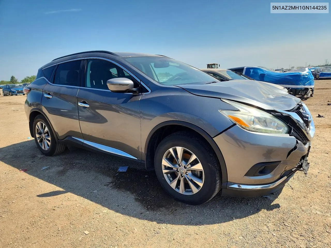 2016 Nissan Murano Sv VIN: 5N1AZ2MH1GN144235 Lot: 60654096