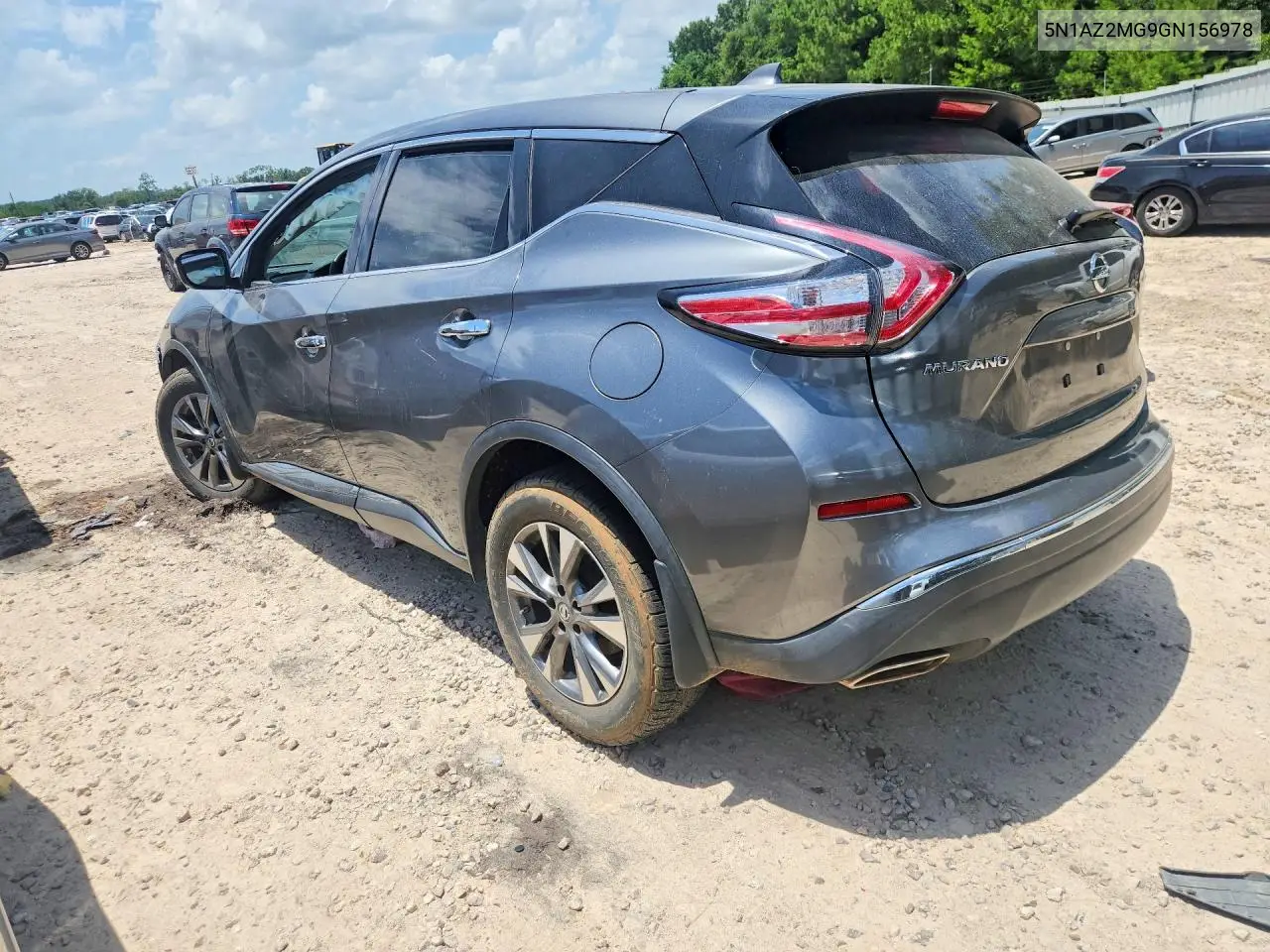 2016 Nissan Murano S VIN: 5N1AZ2MG9GN156978 Lot: 60745496