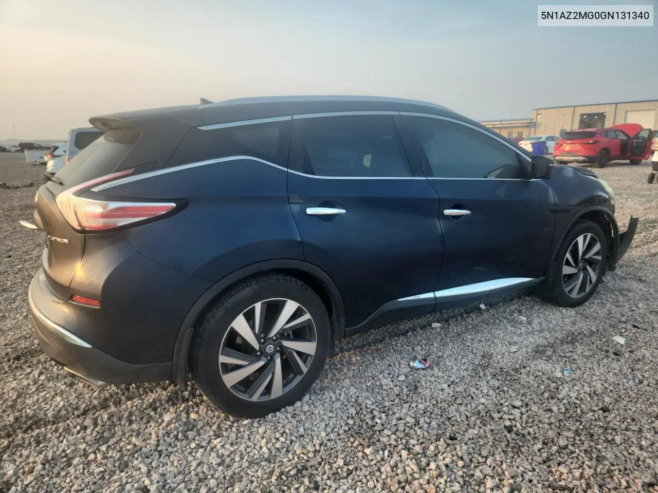 2016 Nissan Murano Platinum VIN: 5N1AZ2MG0GN131340 Lot: 61117926